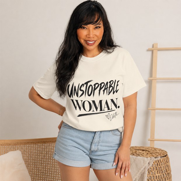 The Ivory Unstoppable Woman. tee